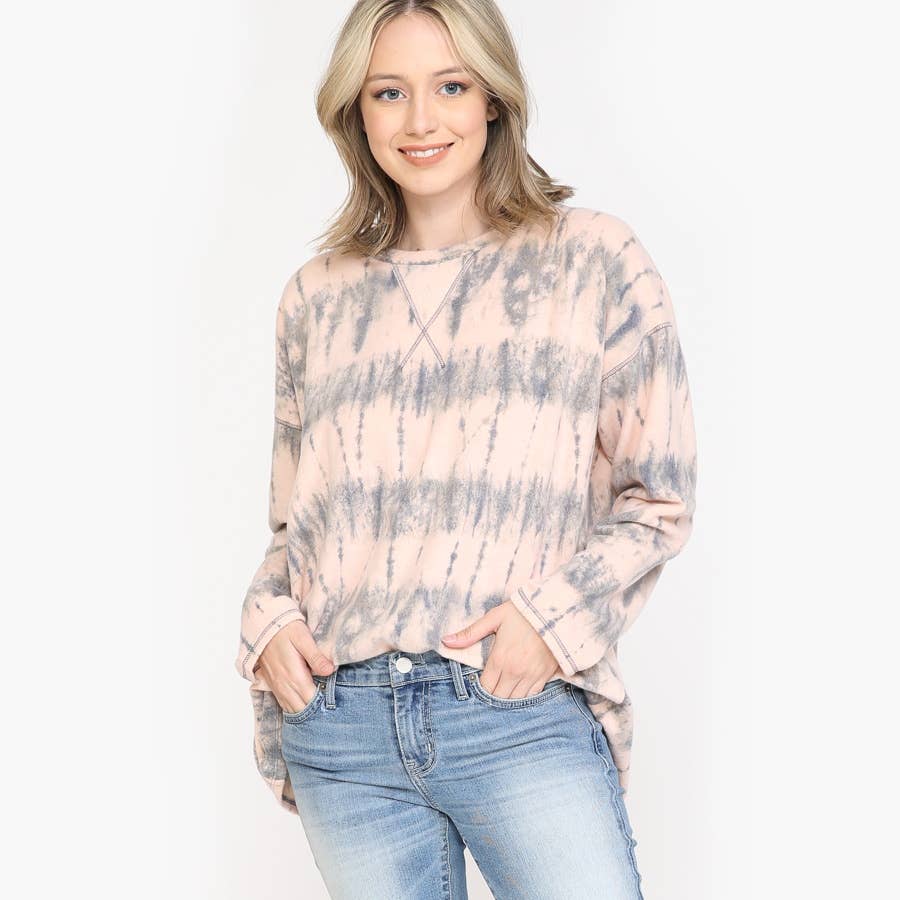 ***SALE***Blush Fleece Blouse
