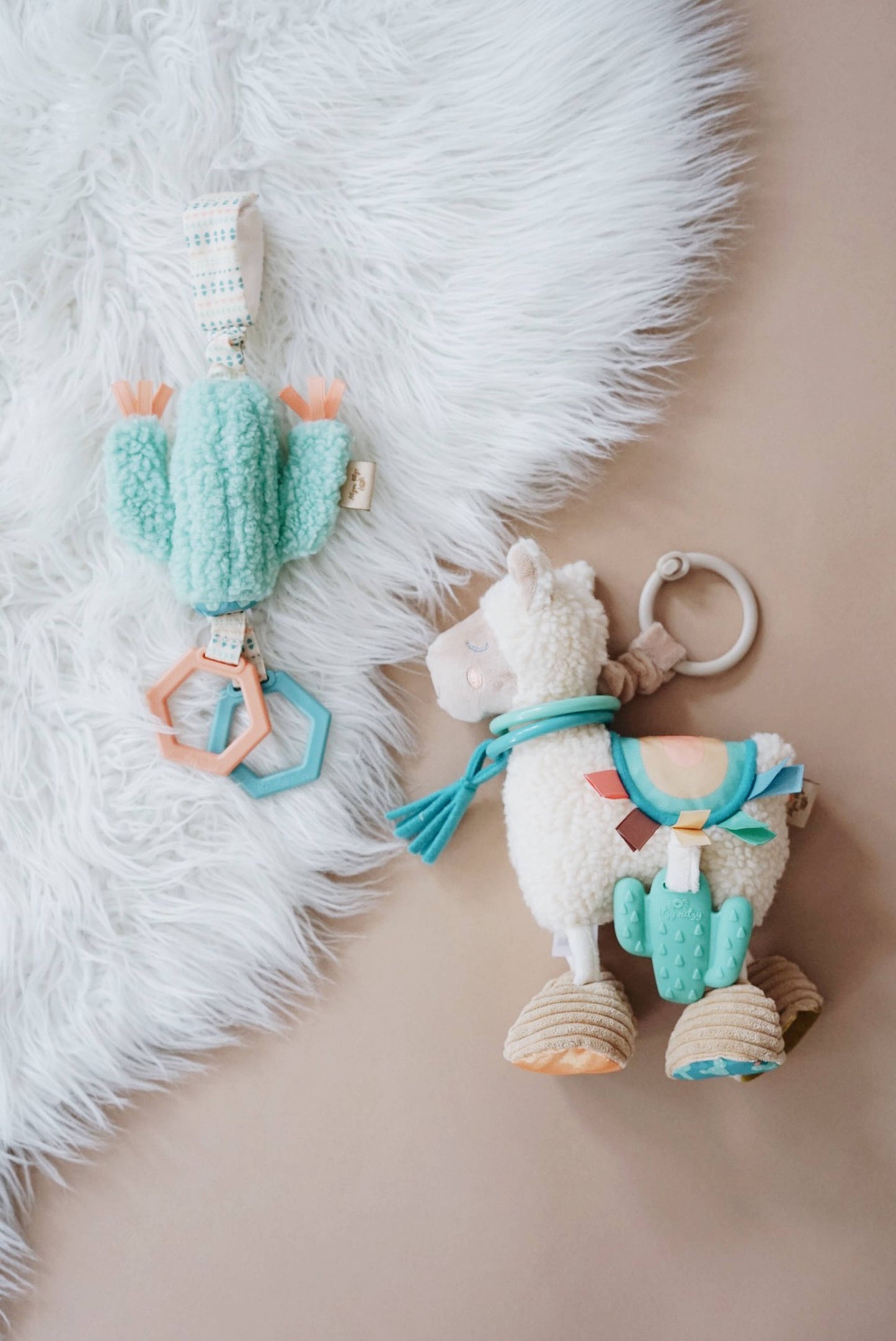 Unicorn Link & Love™ Activity Plush w/Teether Toy
