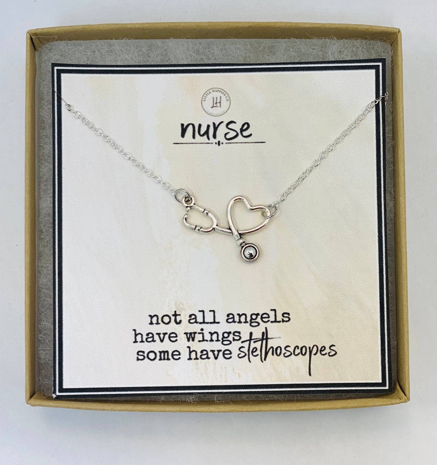 Nurse Stethoscope Necklace
