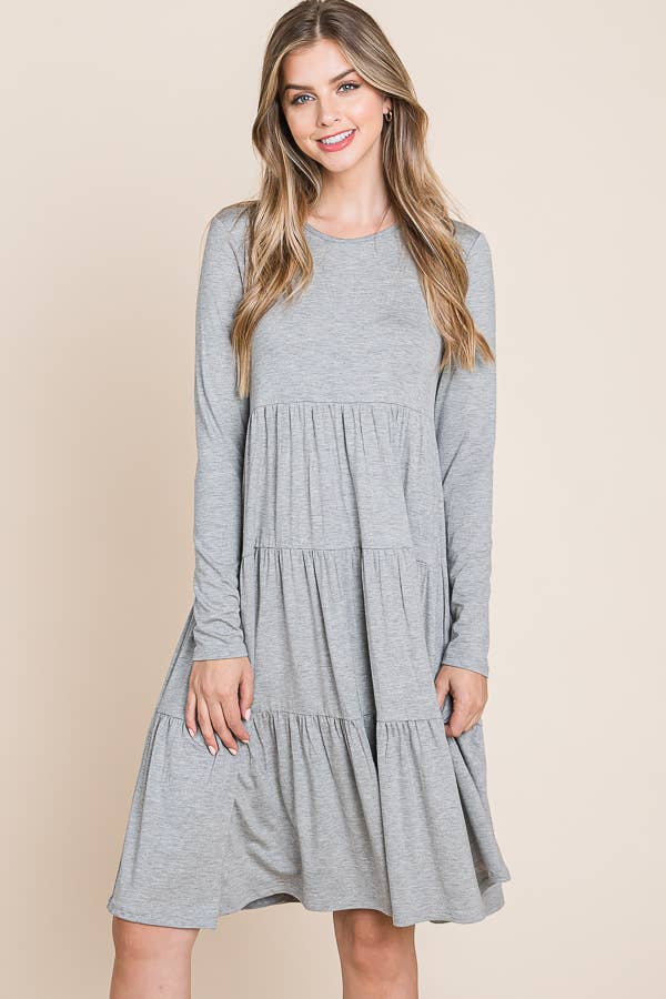 ***SALE*** CASUAL TIERED DRESS