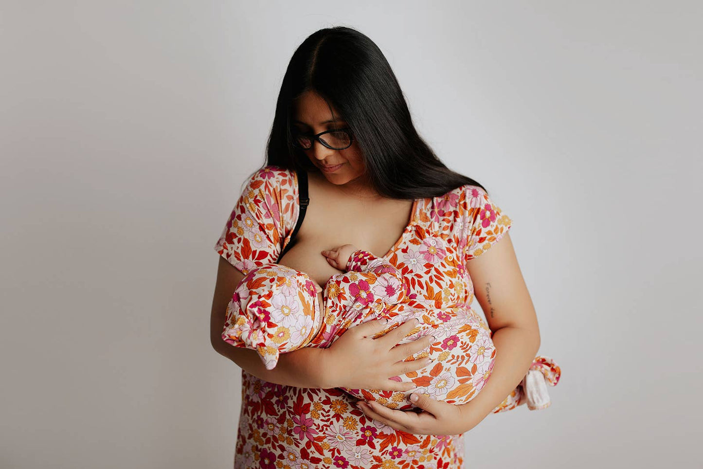 Wild Child Maternity Mommy Labor & Delivery/Nursing Gown