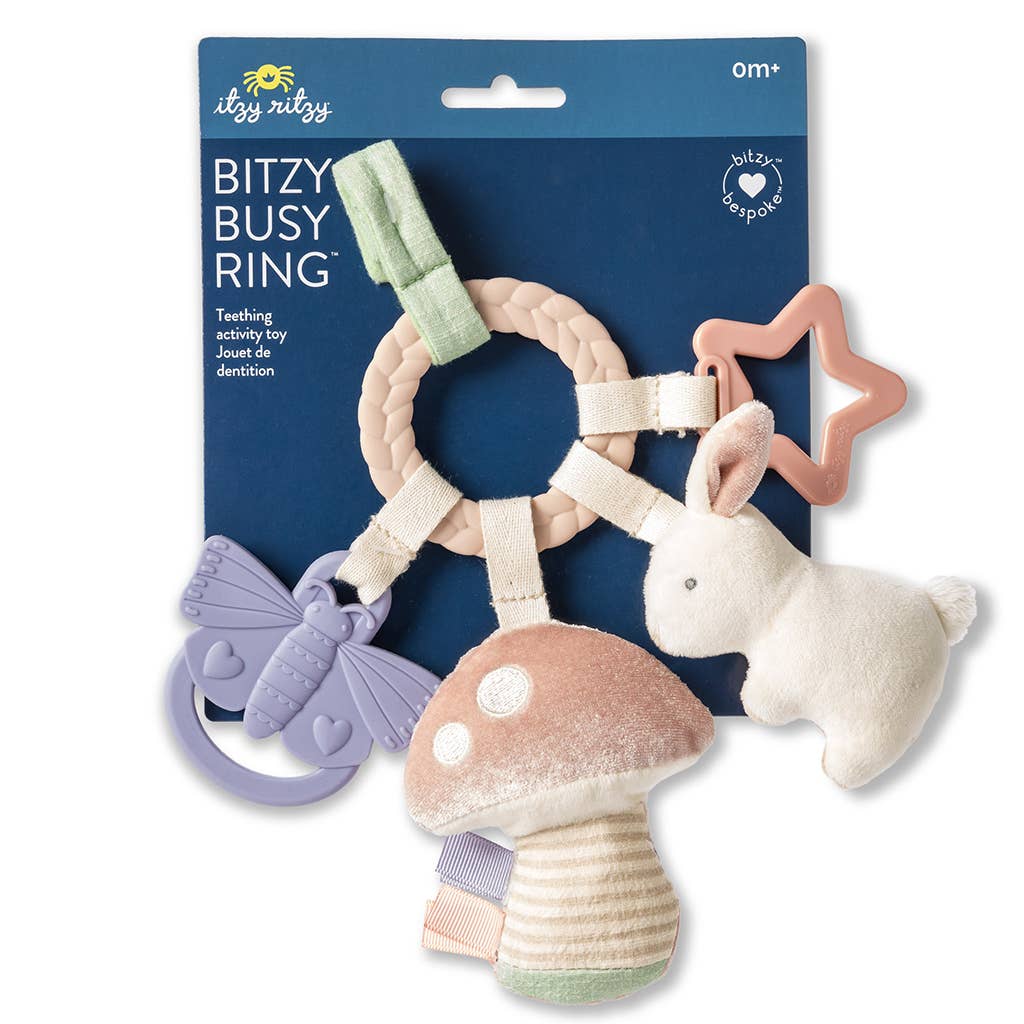 Bunny Bitzy Busy Ring™ Teething Activity Toy