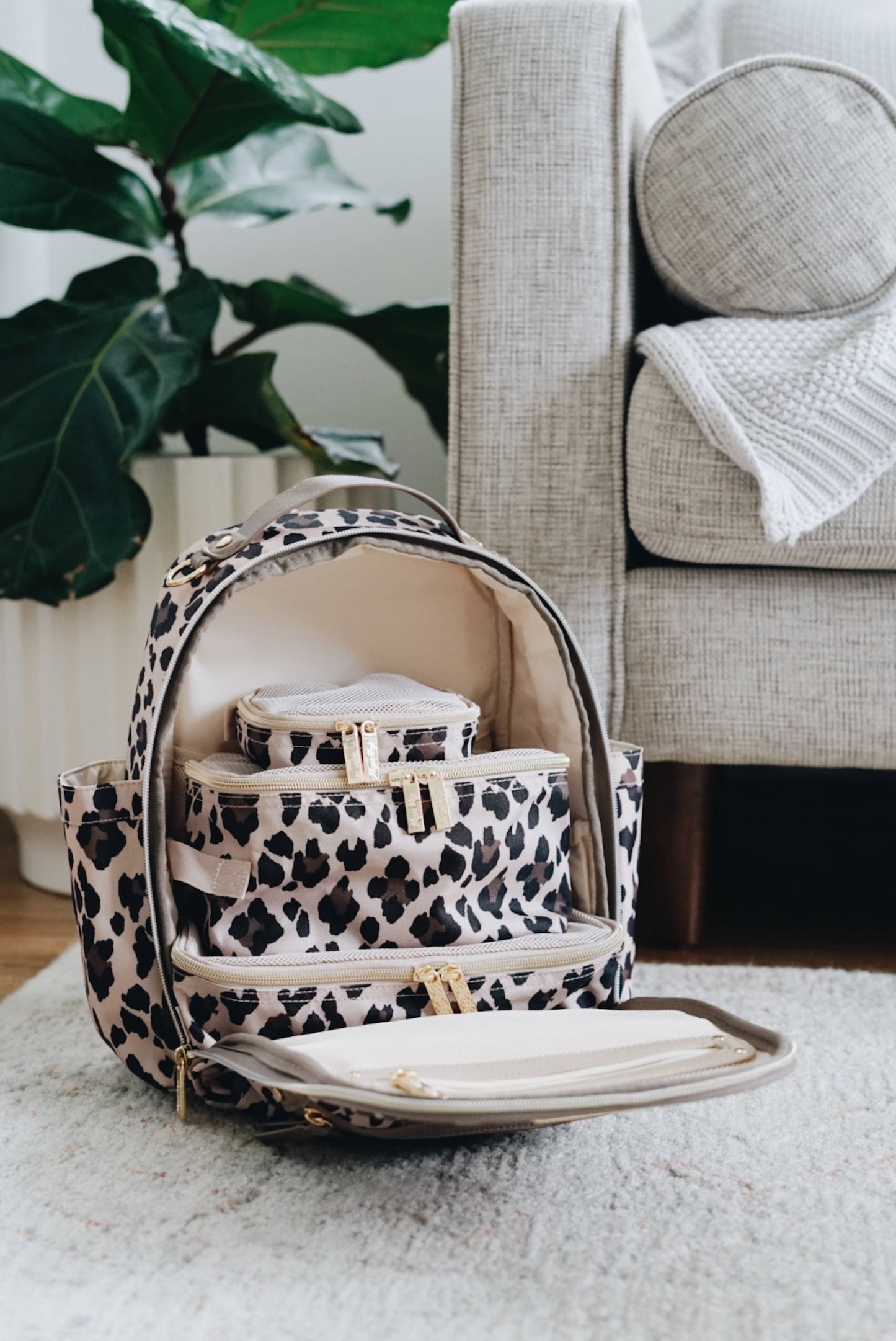 Leopard Itzy Mini™ Diaper Bag Backpack