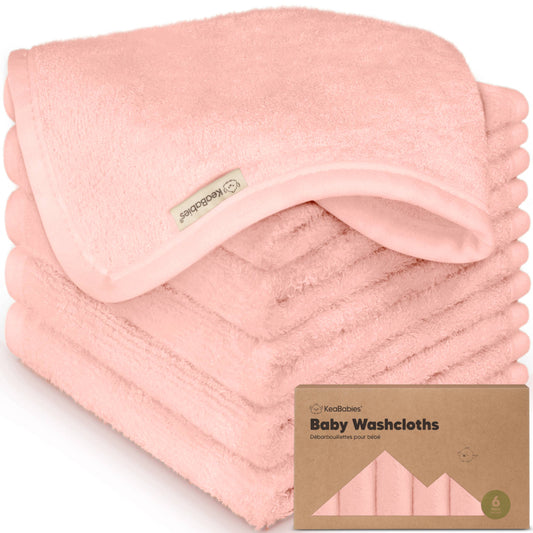 6-Pack Baby Wash Cloths