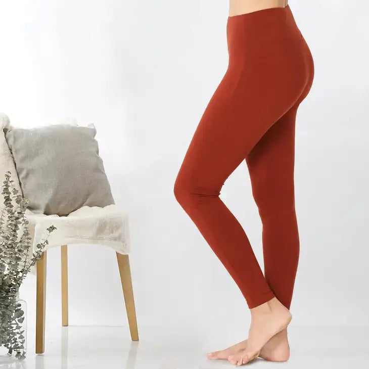 Tummy control shaping leggings (premium cotton)