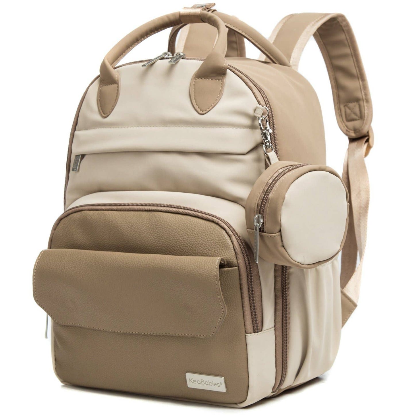 Latte Play Diaper Backpack w/Changing Pad