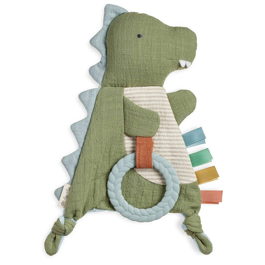 Dionosaur Bitzy Crinkle™ Sensory Toy w/Teether