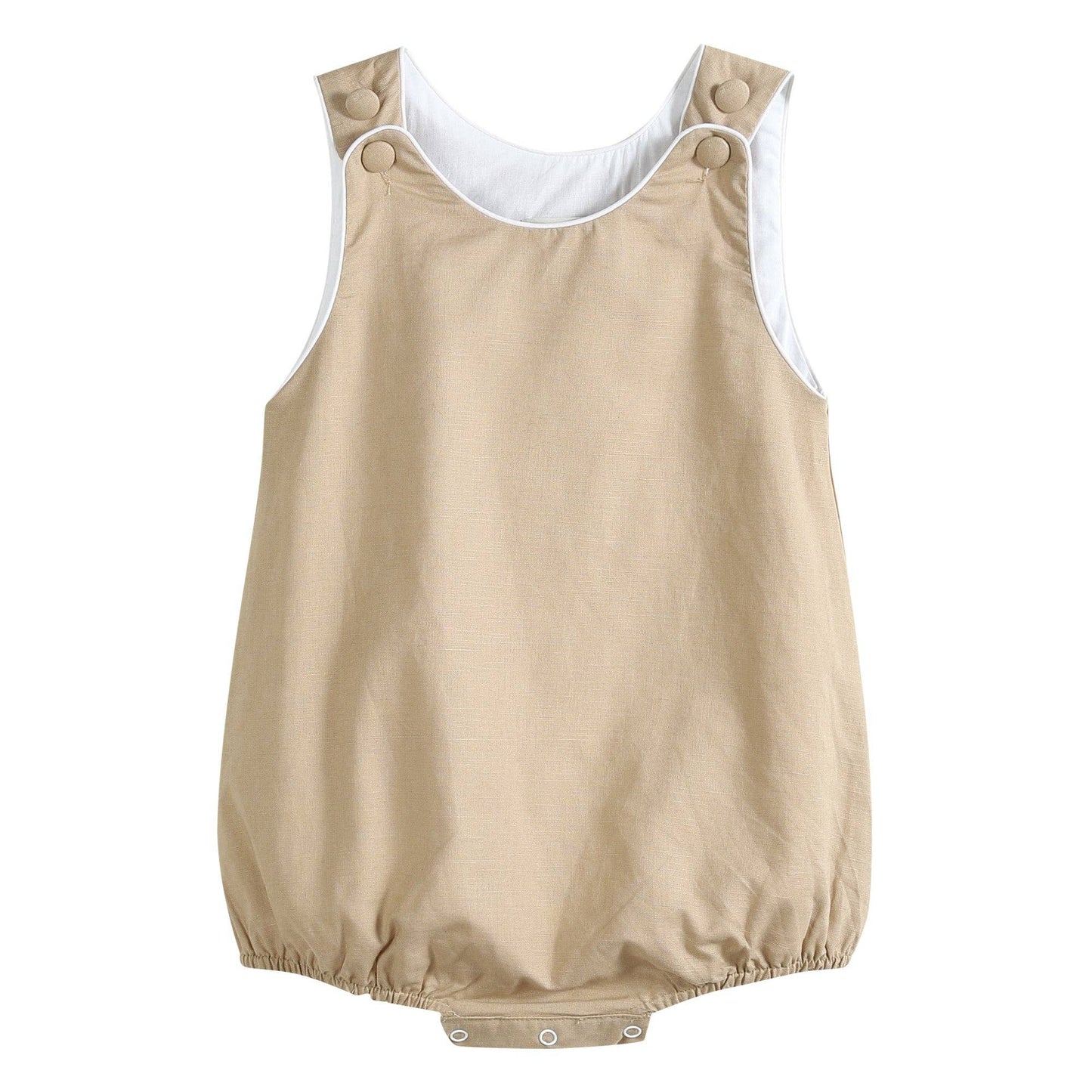 Classic Light Brown Bubble Romper