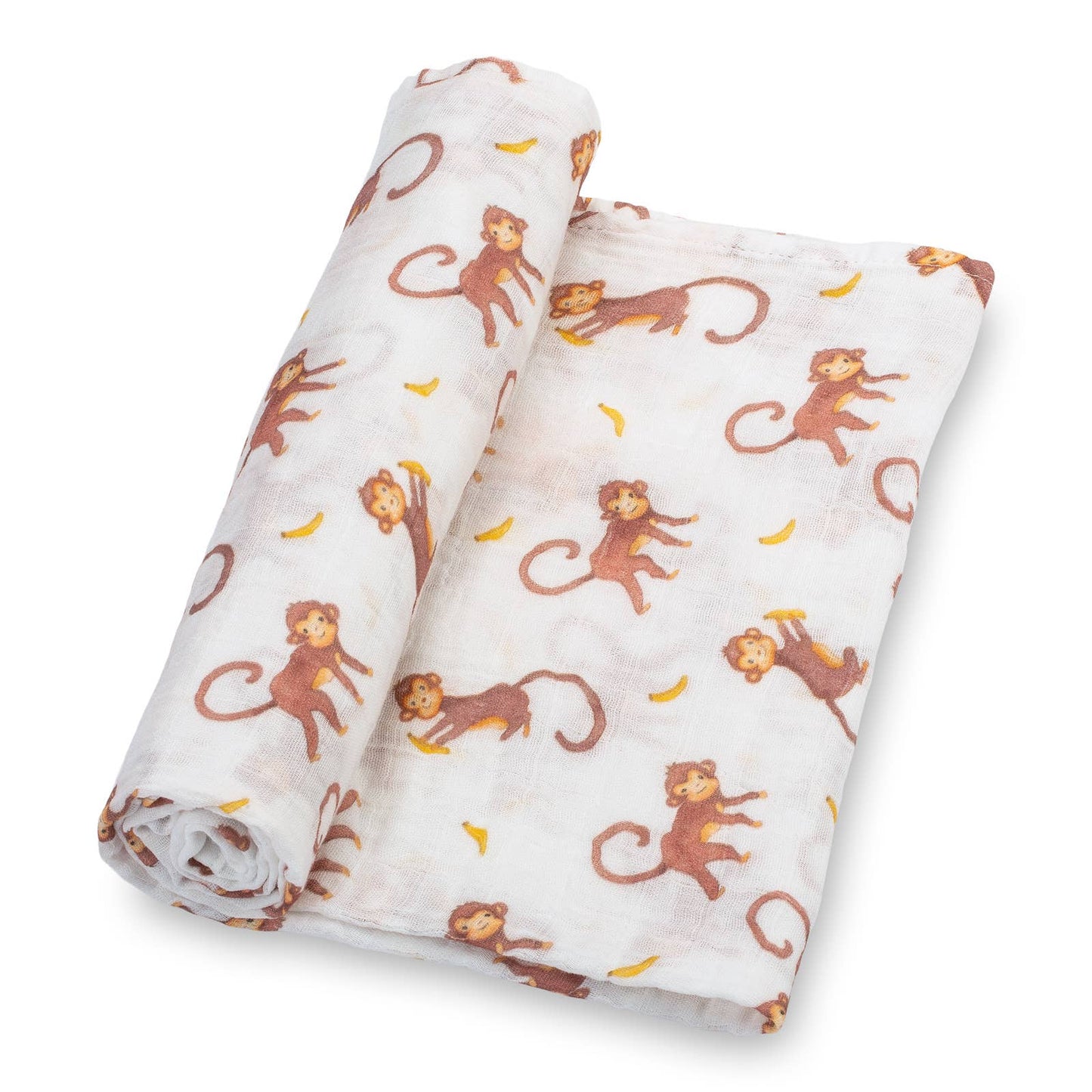 Monkey Around Baby Swaddle Blanket