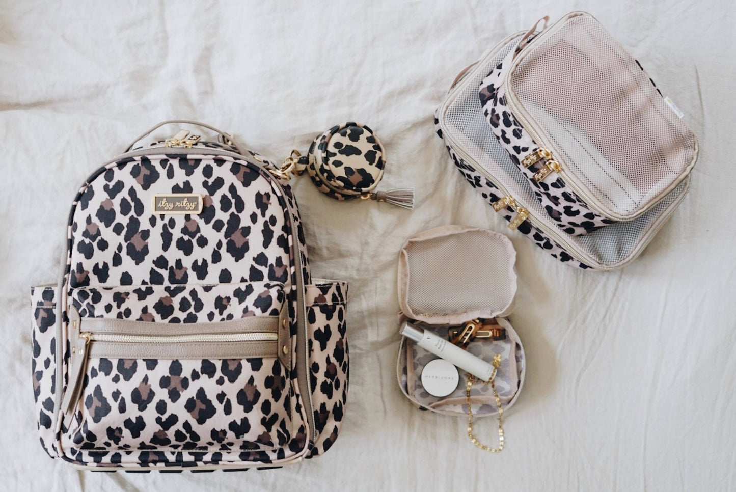 Leopard Itzy Mini™ Diaper Bag Backpack