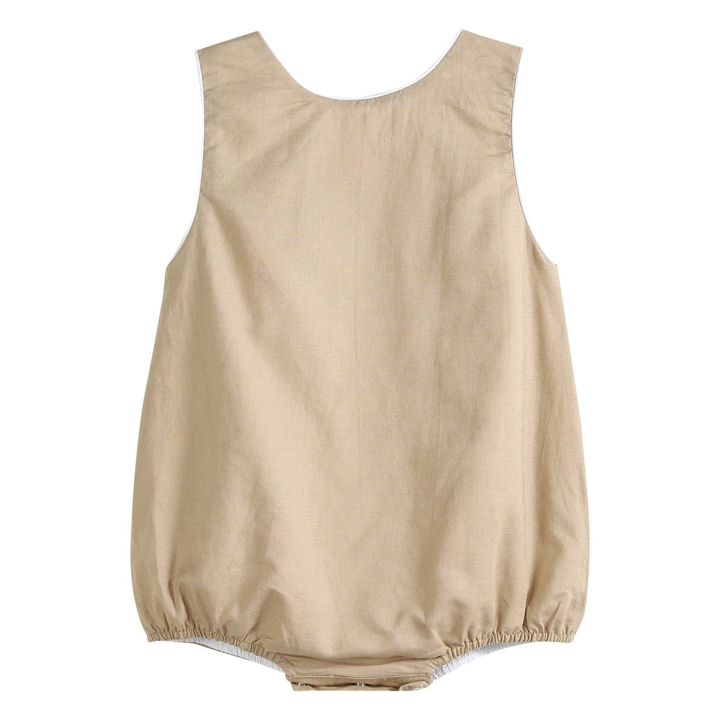 Classic Light Brown Bubble Romper