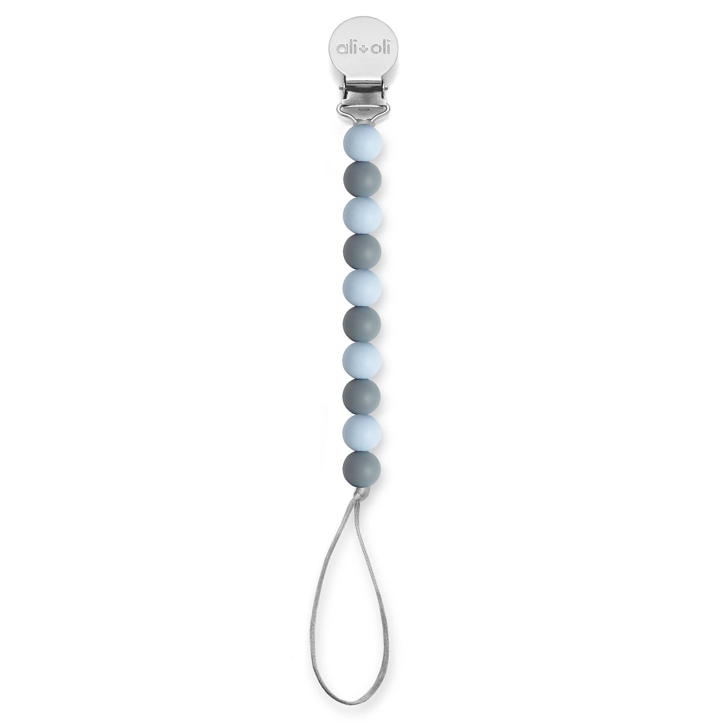 Pacifier Clip (Iron-Blue)