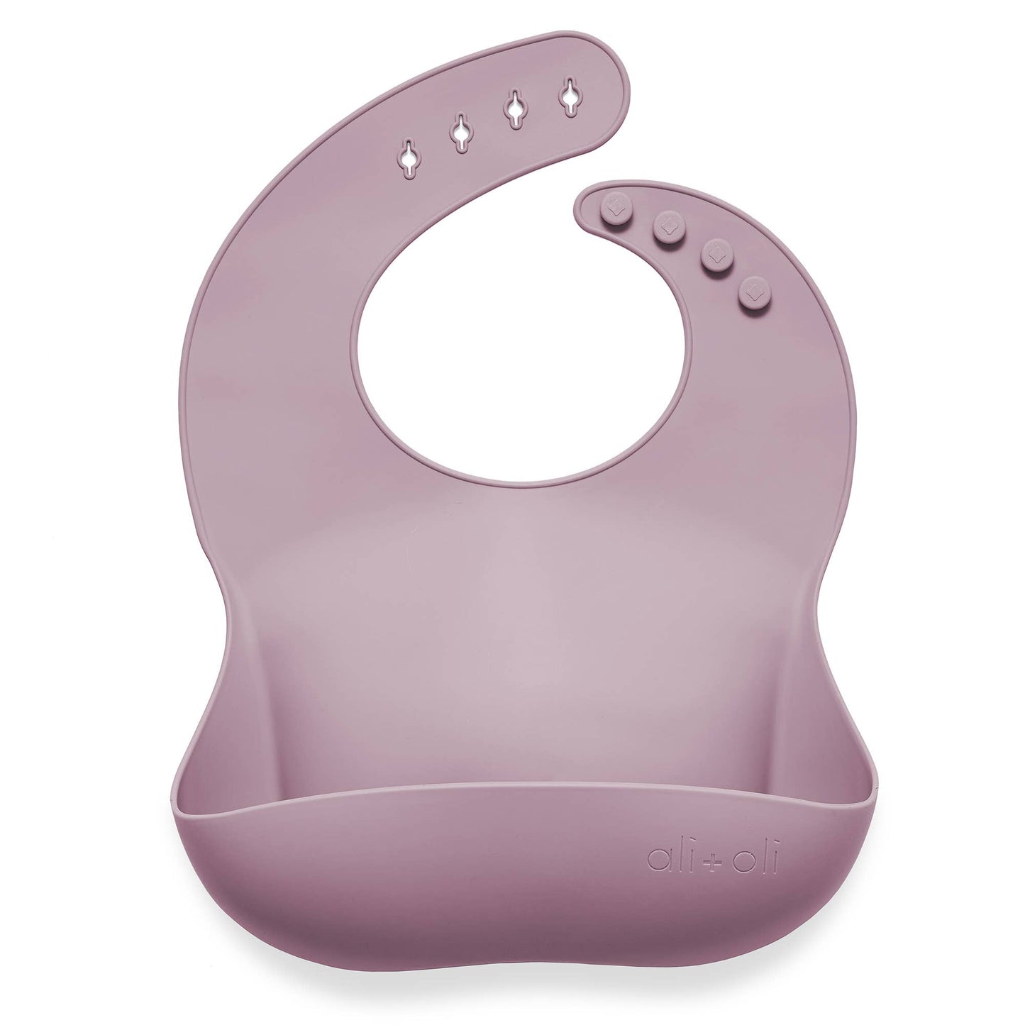 Silicone Baby Bib Original Lilac