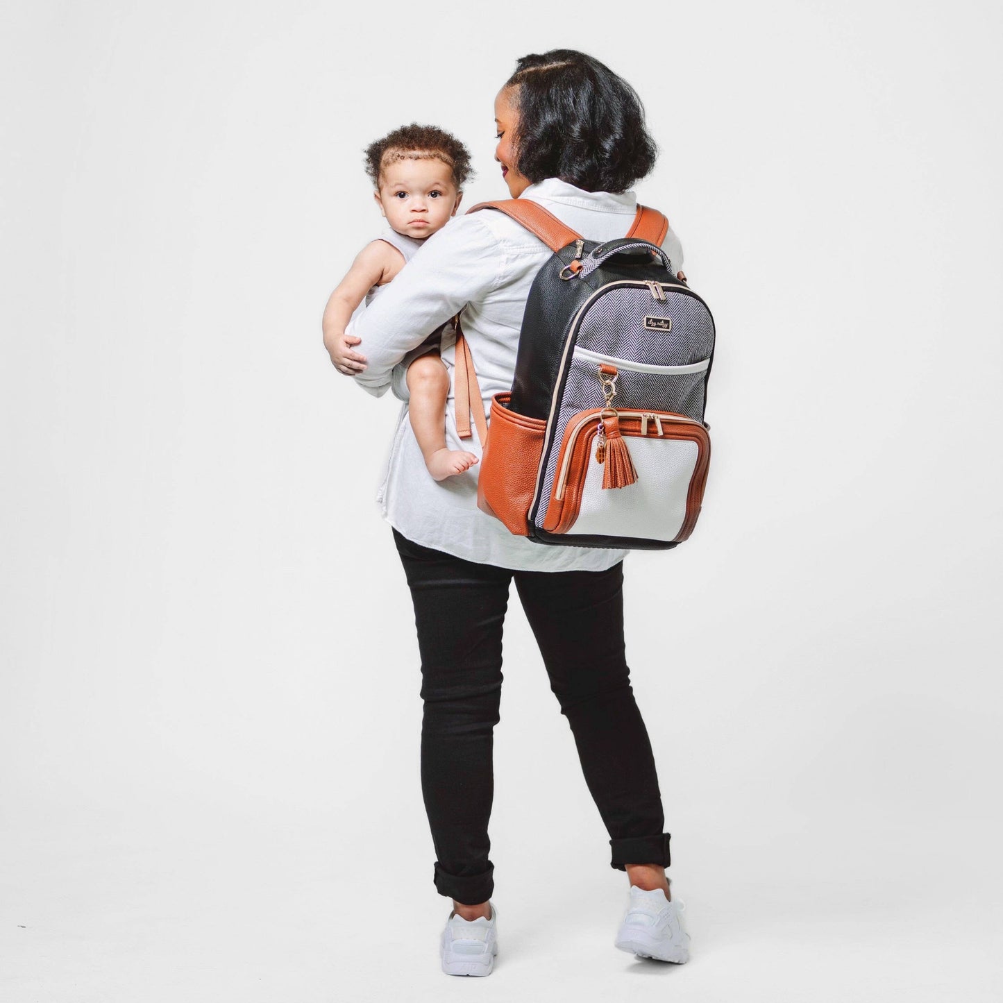 Coffee and Cream Boss Plus™ Backpack Diaper Bag