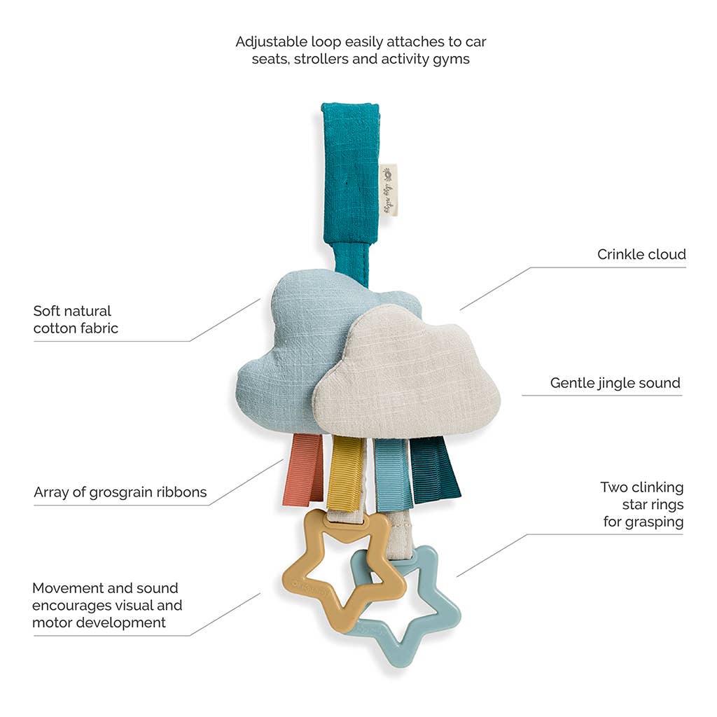 Ritzy Jingle™ Cloud Attachable Travel Toy