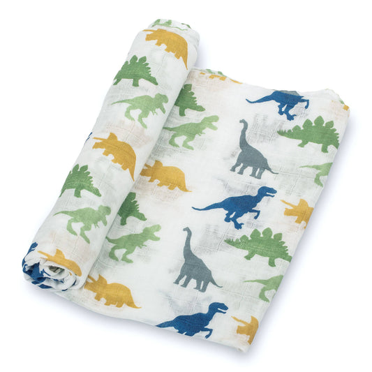 Rawr-Some Baby Muslin Cotton Blanket