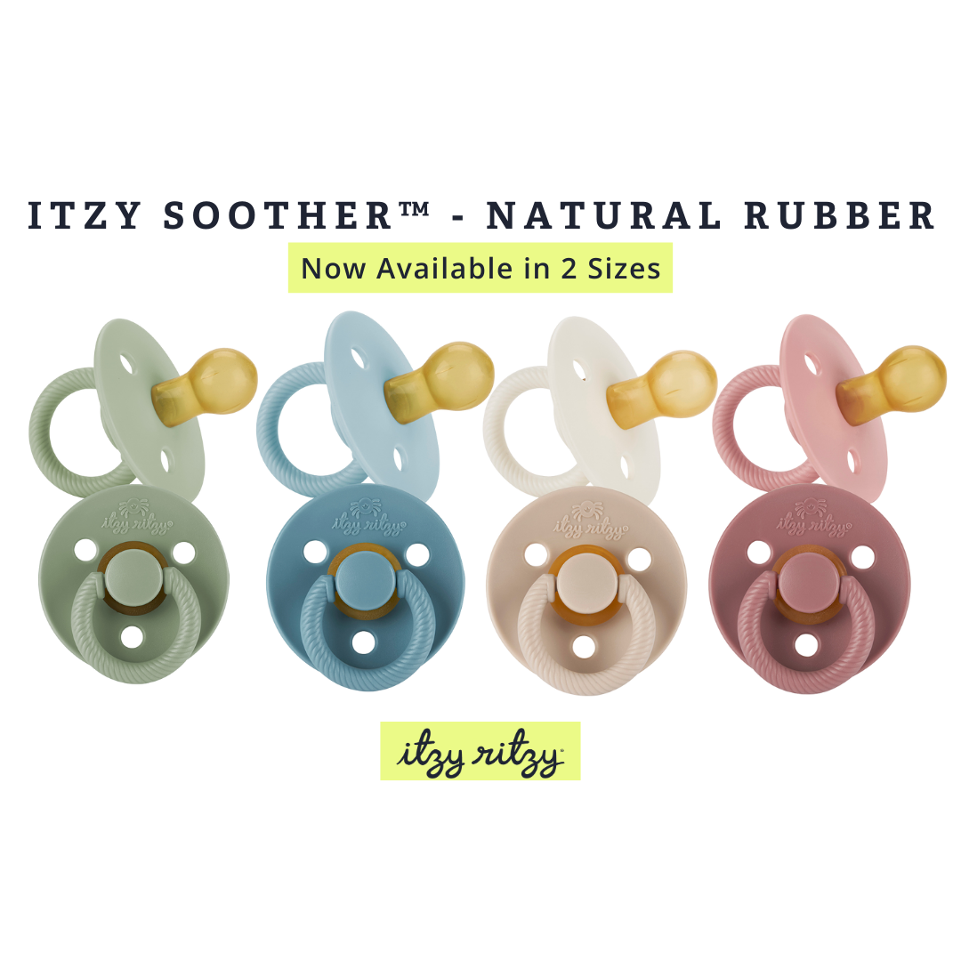 Itzy Soother™ Natural Rubber Paci Sets