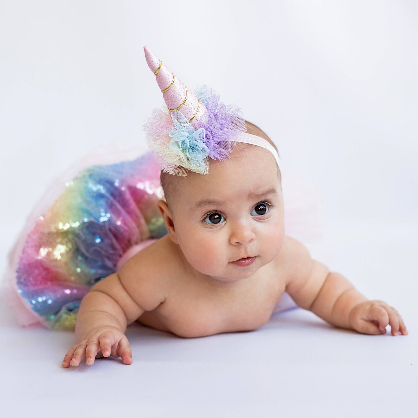 Unicorn Newborn Baby Girl Tutu Set